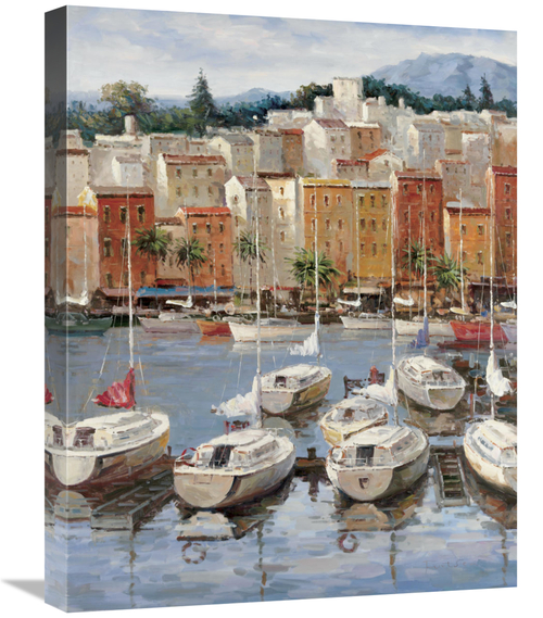 Global Gallery GCS-130144-2024-142 20 x 24 in. Terracotta Harbor Art P