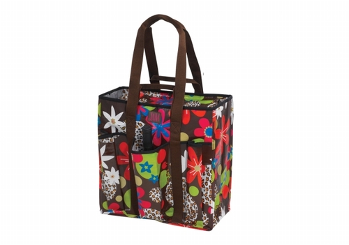 Main Joann Marie Designs P2ICCLF Poly Insulated Cooler - Chocolate Leopard  image