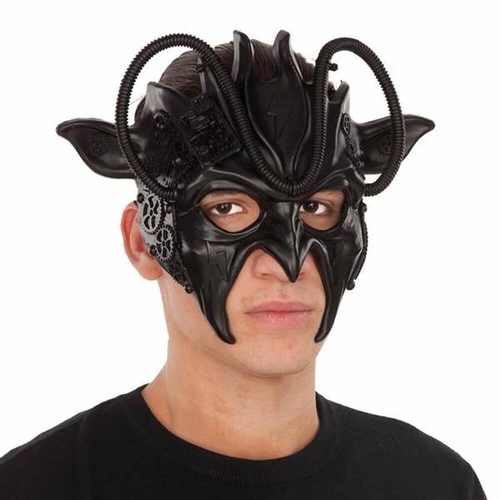 Mask Complete Steampunk Black