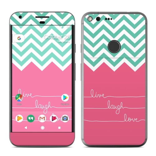 DecalGirl GPXL-LIVELAUGHLOVE Google Pixel XL Skin - Live Laugh Love