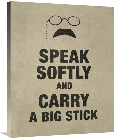 Global Gallery GCS-393907-2835-142 28 x 35 in. Teddy Roosevelt - Speak