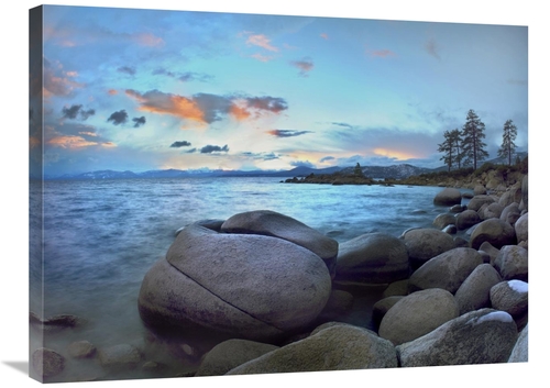 Global Gallery GCS-452079-2432-142 24 x 32 in. Rocky Shoreline Along H