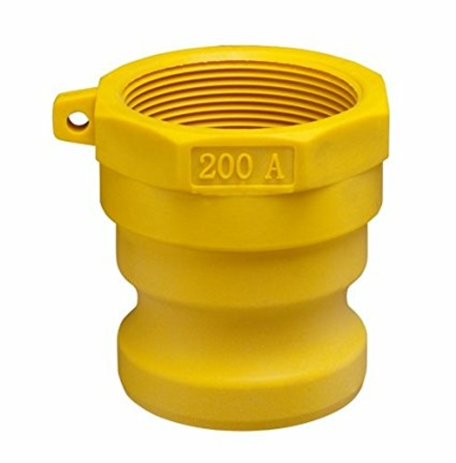 Pipe GRA150 1.5 in. Quick Coupling Glass & Reinforced Nylon Male Adapt