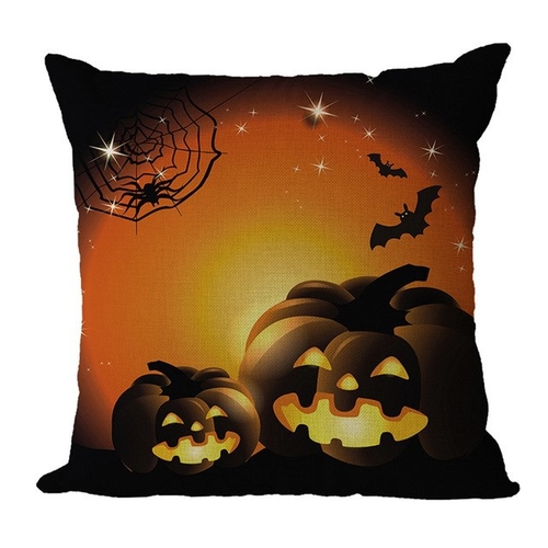2018 Halloween Party Decoration Pillow Cover Linen
