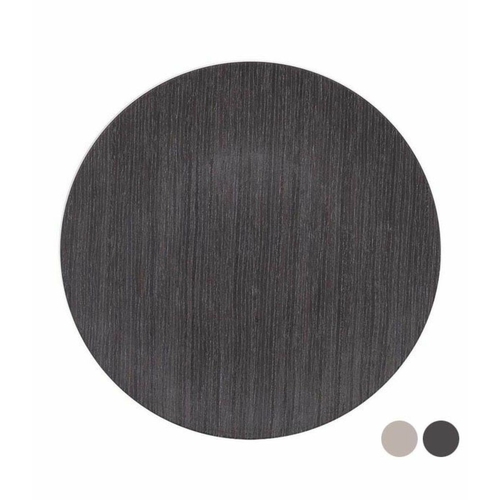 Underplate Element PVC Wood Dark Ø 33 cm