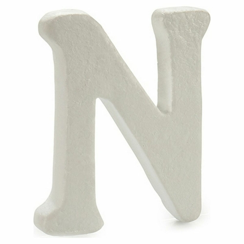 Letter N polystyrene