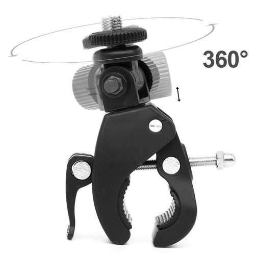 1/4 Camera DV DSLR Bike Bicycle Handlebar Clamp