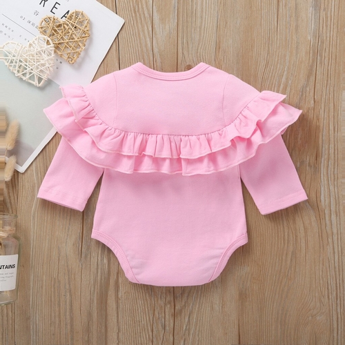 Hot New Toddler Baby Kids Girls Double Ruffles