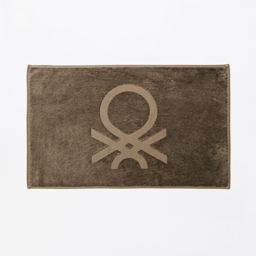 Bath rug Benetton Tevere Brown (50 x 80 cm)