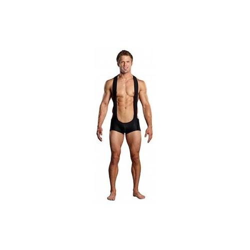 Male Power Sling Short Black