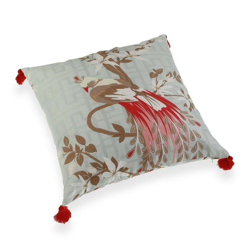 Cushion Versa Green Bird Polyester (45 x 45 cm)