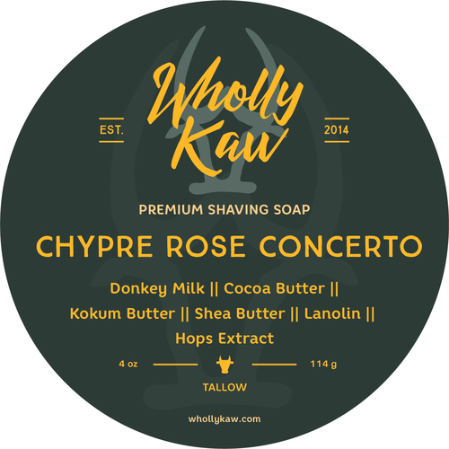 Chypre Rose Concerto Shave Soap