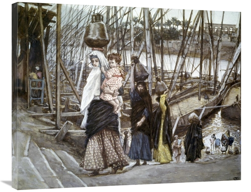 Global Gallery GCS-280516-36-142 36 in. Sojourn in Egypt Art Print - J