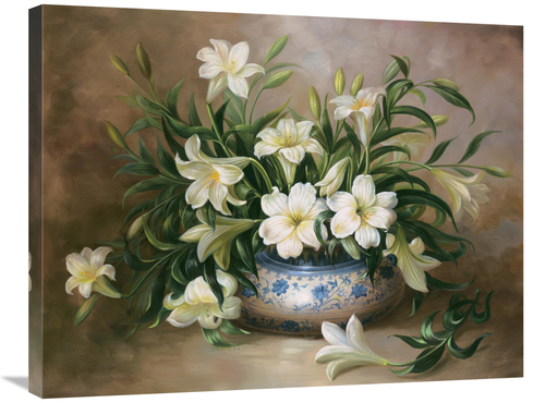 Global Gallery GCS-119345-2432-142 24 x 32 in. Spring Whites Art Print