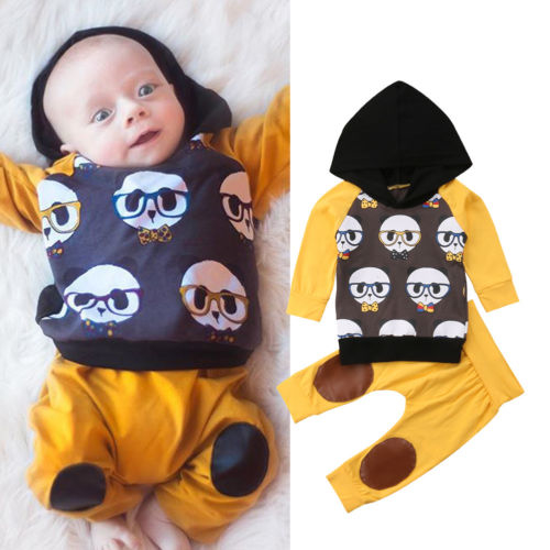 Brand New Autumn Clothes Newborn Kid Baby Boy