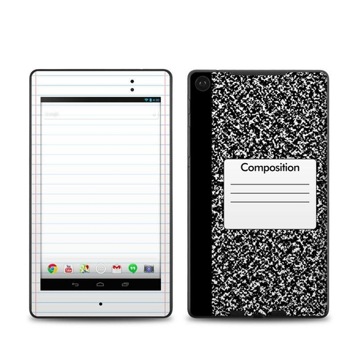 DecalGirl GN72-COMPNTBK Google Nexus 7 2013 Skin - Composition Noteboo