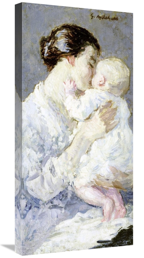 Global Gallery GCS-268297-30-142 30 in. Julia Payne & Her Son Ivan Art