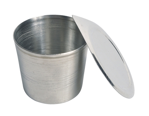 United Scientific 1488780 25 ml Stainless Steel Crucible