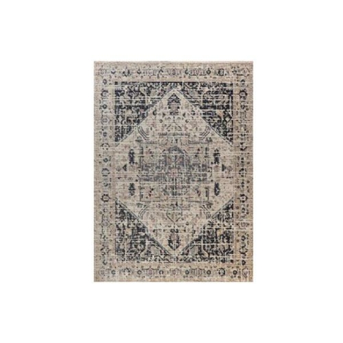 Antique Mood Black Polypropylene Rug
