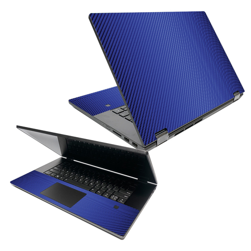 MightySkins LENIDC34015-Blue Carbon Fiber Skin for Lenovo Ideapad C340