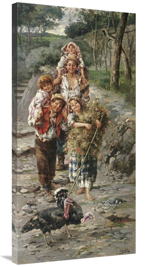 Global Gallery GCS-268379-40-142 40 in. Going to Market Art Print - L 