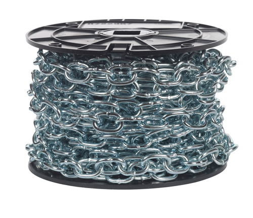 Apex Tool Group 722957 50 ft. Chain Passing 2 by 0, Zinc