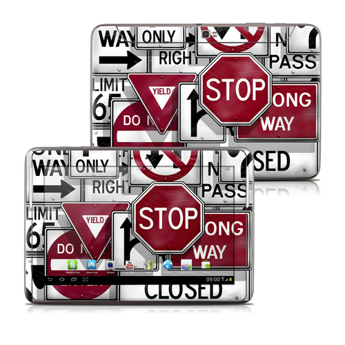 DecalGirl SGN1-SIGNS Samsung Galaxy Note 10.1 Skin - Signs