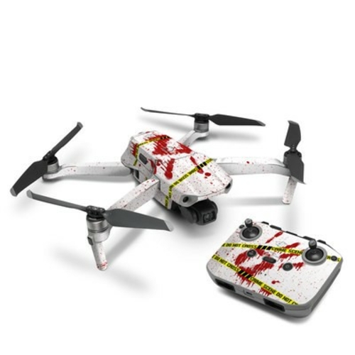 DecalGirl DJIMA2-CRIME-REV DJI Mavic Air 2 Skin - Crime Scene Revisite