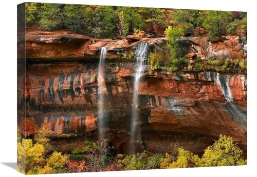 Global Gallery GCS-397198-1824-142 18 x 24 in. Cascades Tumbling 110 f