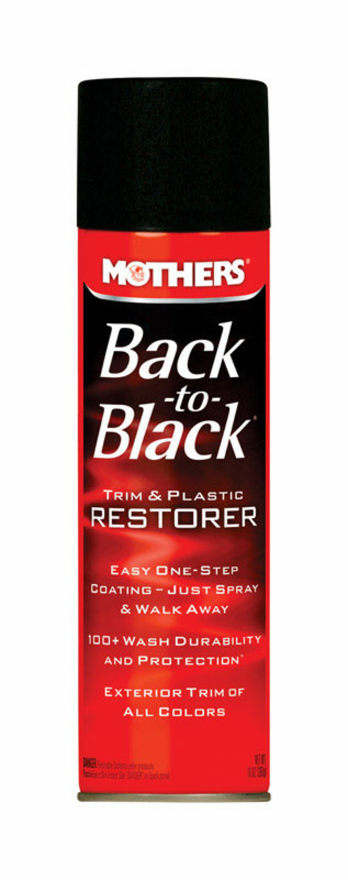 Mothers 8491268 10 oz Back-to-Black Liquid Trim & Plastic Restorer for