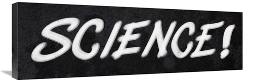 Global Gallery GCS-382210-1236-142 12 x 36 in. Title Card - Science Ar