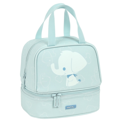 Lunchbox Safta Elephant Blue (20 x 20 x 15 cm)