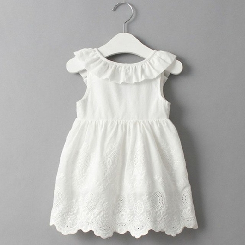 2018 summer fashion girl bow V open back hollow