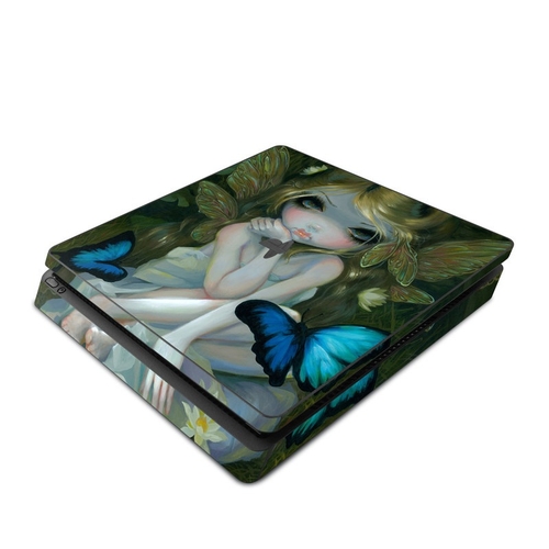 DecalGirl PS4S-BTFLYLILY Sony PS4 Slim Skin - Butterfly Lily