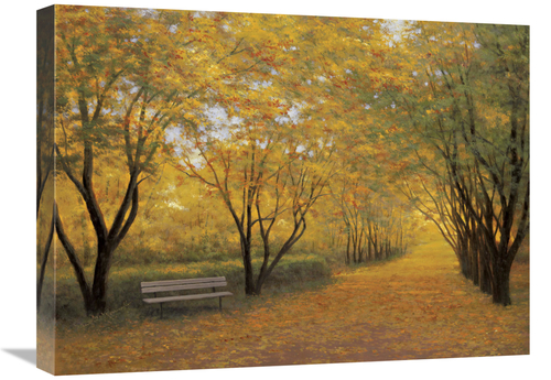 Global Gallery GCS-129748-1824-142 18 x 24 in. Autumn Gold Art Print -