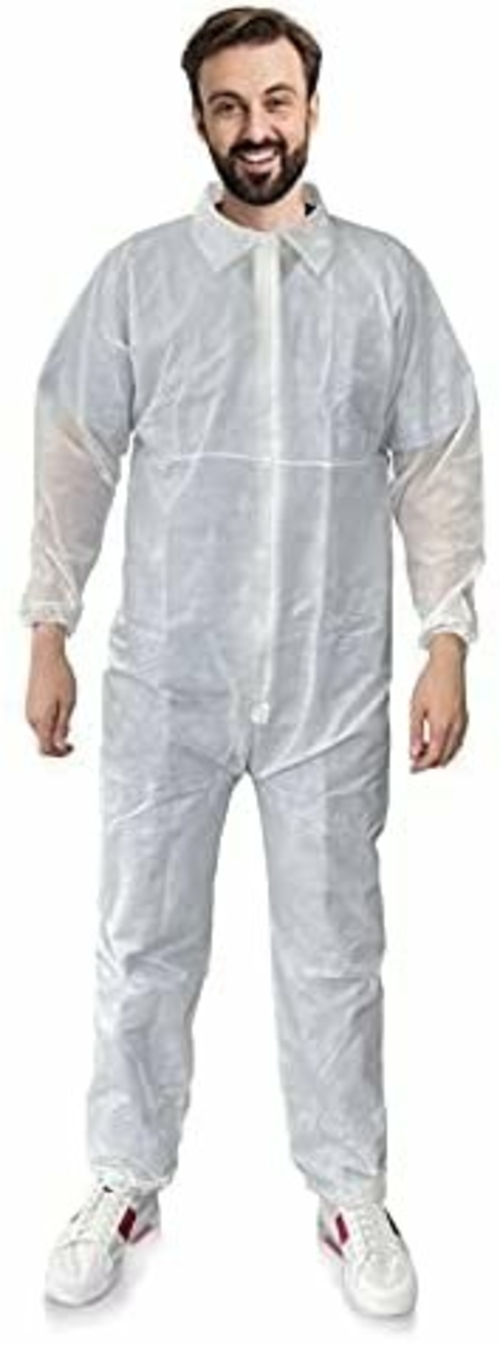 Disposable Coverall Polypropylene 30 gsm Workwear Full Body Protective