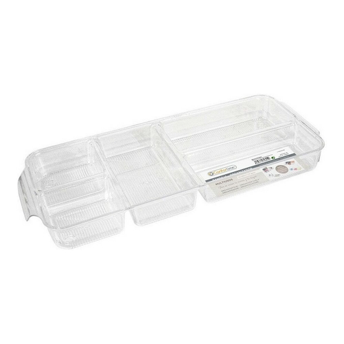 Tray with Compartments Confortime polystyrene 45 x 18 x 4,7 cm (45 x