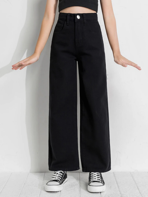 Women High Rise Denim Jeans(Size28)(Colorblack)