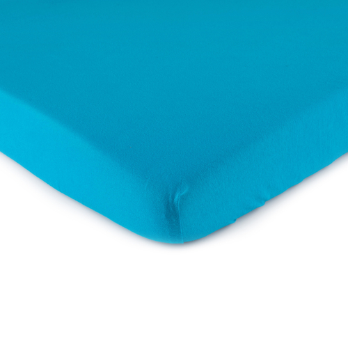 SheetWorld Fitted Crib Sheet Set - 100% Cotton Jersey - Turquoise,