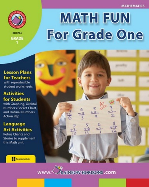 Rainbow Horizons Z84 Math Fun for - Grade One - Grade 1