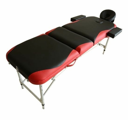 HOMCOM Portable Massage Table 73" 3 Section Foldable Massage Table