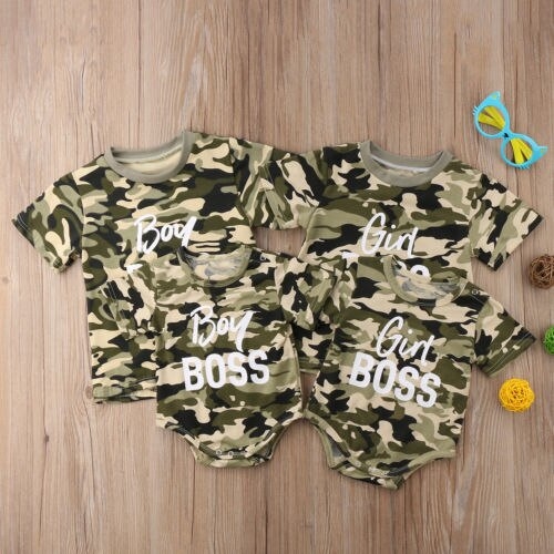 Newborn Kid Baby Boys Girls Cotton Clothes