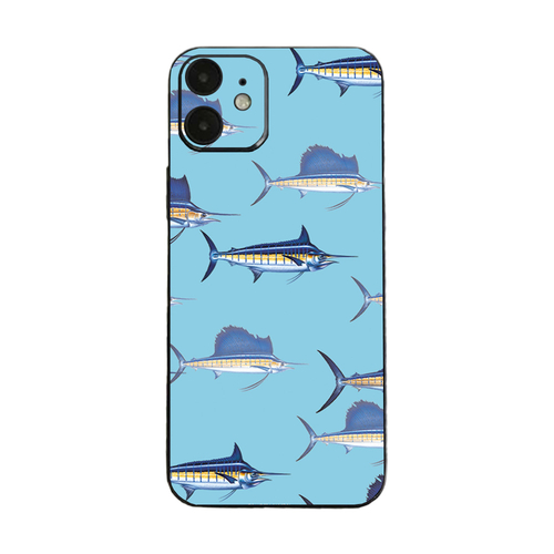MightySkins APIPH12-Billfish Stripes Skin for Apple iPhone 12 - Billfi