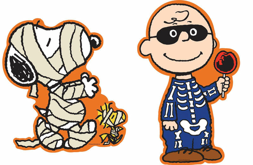 Peanuts 9460486 Assorted Metal Tin Sign - 13 x 0.13 x 10 in., 8 pe