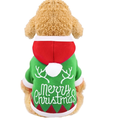 Hooded Pet Christmas Sweater