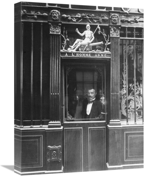 Global Gallery GCS-455104-22-142 22 in. Paris, 1900 - Restaurant&#