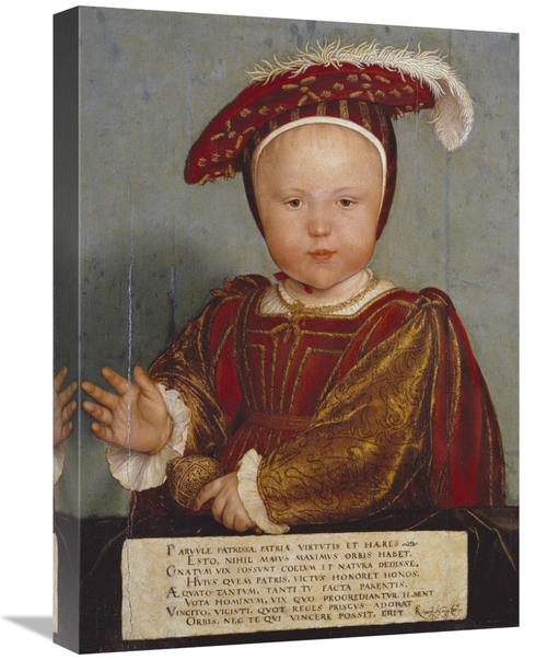 Global Gallery GCS-266570-22-142 22 in. Portrait of Edward, Prince