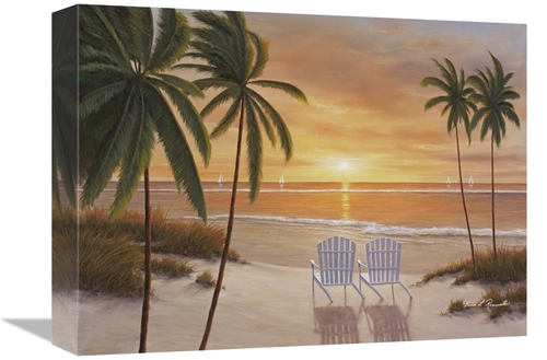 Global Gallery GCS-394004-1216-142 12 x 16 in. Tropical Sun Watch Art 