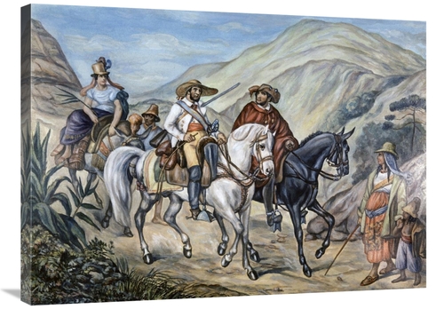 Global Gallery GCS-279966-36-142 36 in. Residents of Minas Gerais Art 