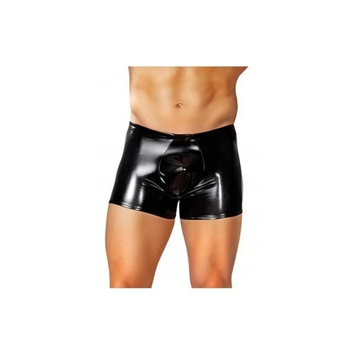 Male Power Pouch Short Black